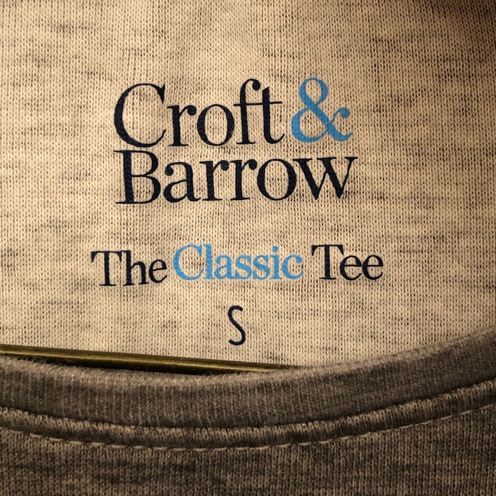 🎉 Croft & Barrow Sz S Stripped Long Sleeve - Picture 7 of 10